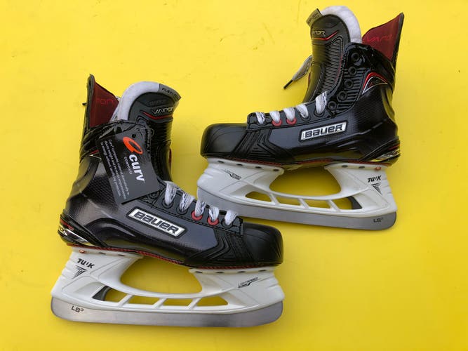 Senior New Bauer Vapor X Shift Pro Hockey Skates Extra Wide Width Size 6.5