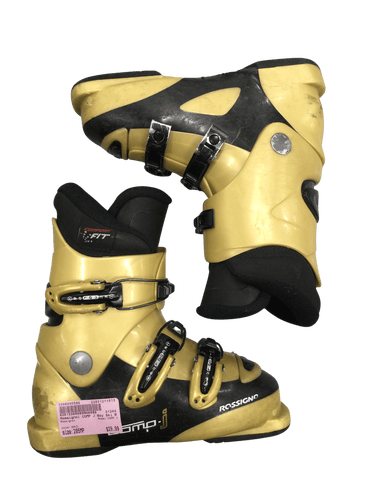 Used Rossignol Comp J 205 Mp - J01 Boys Downhill Ski Boots