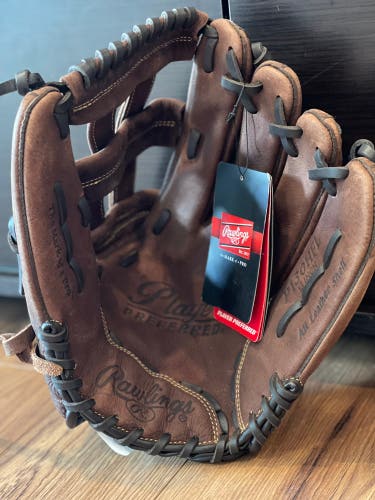 New - 13” Rawlings Player Preferred (P130HFL) Leather Baseball/Slowpitch Softball Glove Mitt RHT