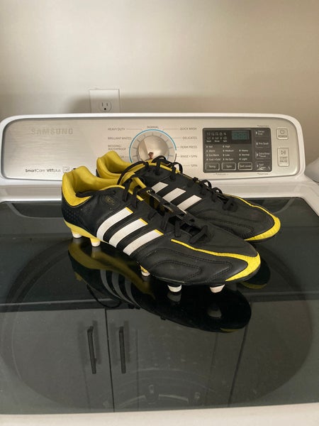 Black Men's Size 11.5 (Women's 12.5) Adidas Adipure Cleats