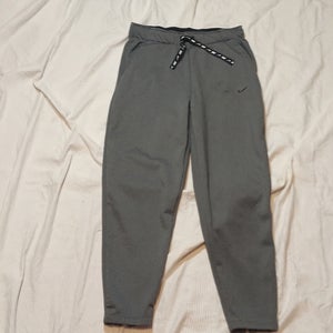 NIKE FLEECE LINED JOGGERS WOMENS S ANKLE SKINNY TRACK PANTS WARM-UPS HIGH RISE
