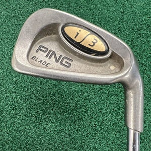 Ping i/3 O-Size 4 Iron White Dot Single Golf Iron JZ Stiff Flex Steel Shaft MRH