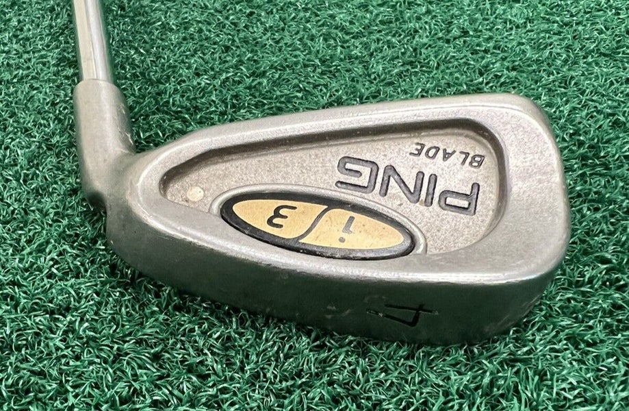 Ping i/3 O-Size 4 Iron White Dot Single Golf Iron JZ Stiff Flex Steel Shaft MRH
