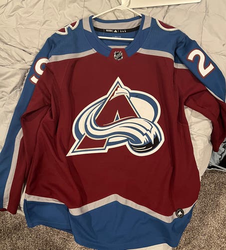 Adidas Colorado Avalanche Home Jersey #29 Nathan Mackinnon Size 56 (2XL)