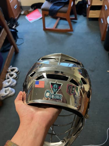 PLL Chrome STX Rival Game Worn Helmet