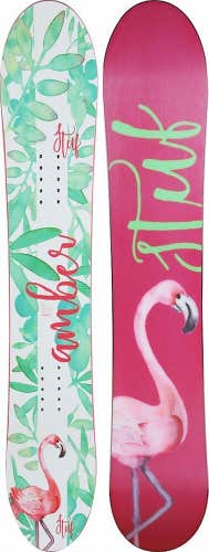 New $275 Stuf "Amber" Snowboard 110cm, rocker ride,  Bindings also available