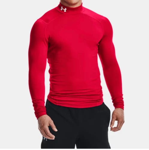 NEW Under Armour ColdGear Compression Mock Adult Medium