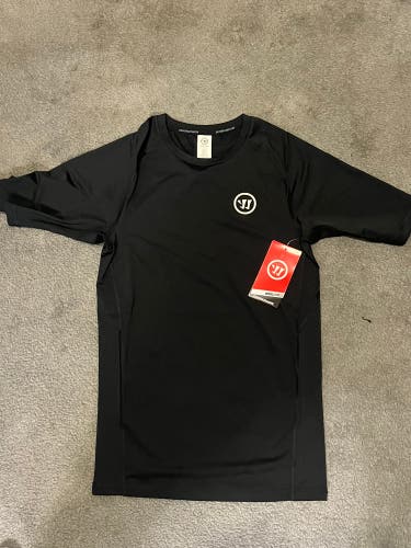 NEW MEN'S WARRIOR HOCKEY CHALLENGE SR. SHORT SLEEVE Compression TSHIRT - 2 Large & 1  MEDIUM - BLACK