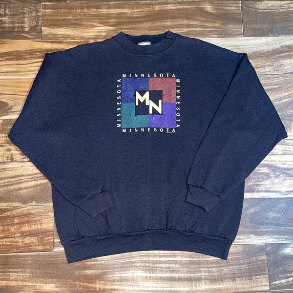 Vintage Men's Sweatshirt - Grey - L