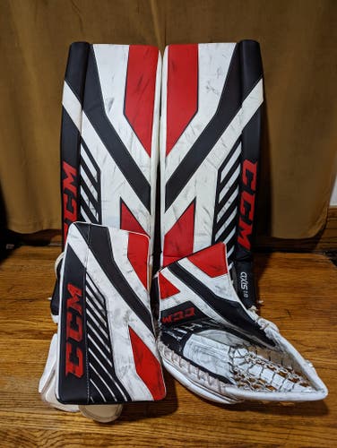 Used 33" Regular CCM Axis 1.9 Goalie Full Set