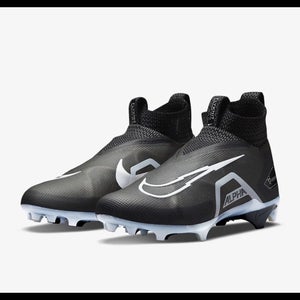 Nike Alpha Menace Elite 3 Football Cleats Black CT6648-001 Men Size 8 New
