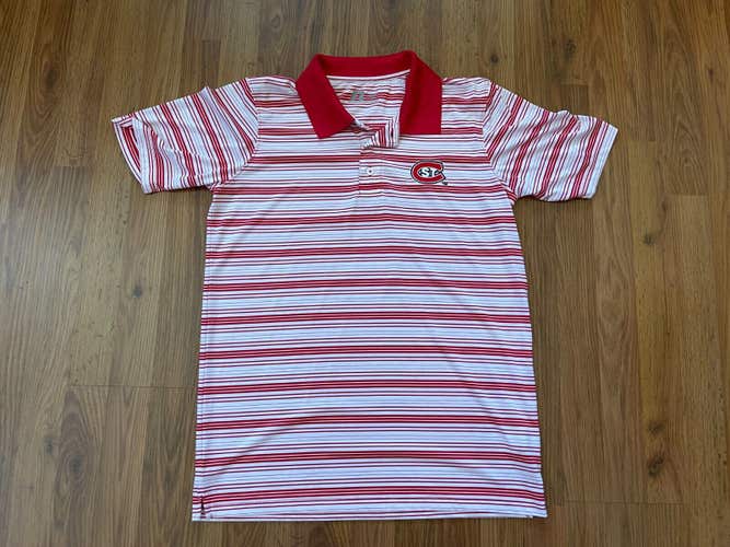 St. Cloud State Huskies NCAA HOCKEY SUPER AWESOME Size Medium Polo Golf Shirt!
