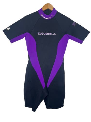 O'Neill Womens Spring Shorty Wetsuit Size 16 Reactor 2/1 - Excellent Condition!