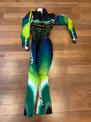 Used Junior Medium Karbon Ski Suit FIS Legal