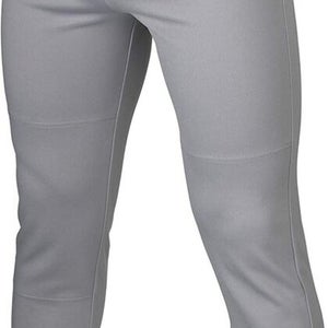 New Easton Rival+ Pro Taper baseball pants solid gray adult senior XXL pant grey
