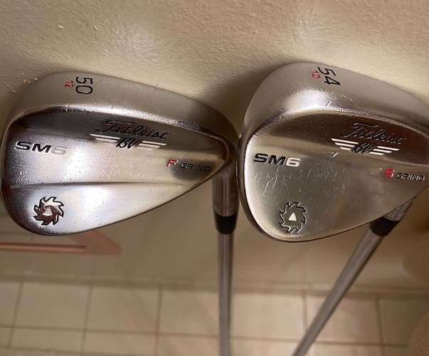 Titleist Vokey SM6 Golf Wedges 50 and 54 Degree RH