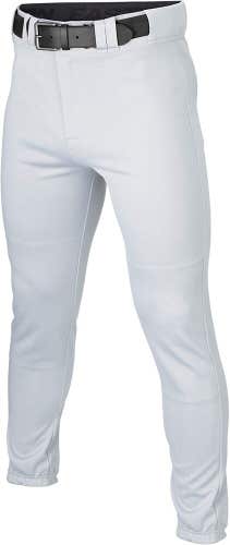 New Easton Rival+ Pro Taper baseball pants solid white adult senior XXL pant