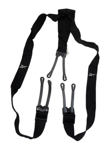 Reebok Hockey Adult Suspenders - For Ice Roller Hockey Pants - Fits SR 32"-50"