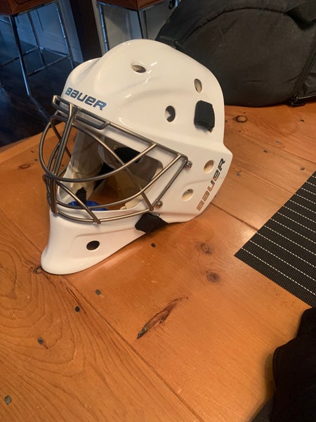 NEW- Bauer Profile 810 Goalie Mask Fit 3 or fit 4. See Pics For Model Make Markings.