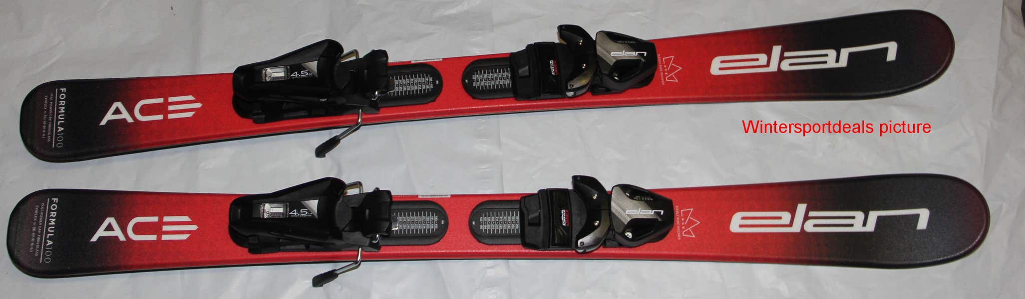 た*か様 ELAN Formula 100cm　ストック付 NEW 2024 Elan Formula 100 cm kids Skis System with EL 4.5 GW size