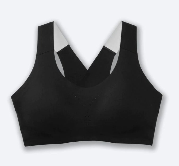 NWT All In Motion Medium Support Racerback Sports Bra Black Size