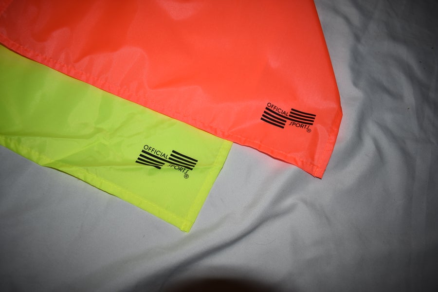 NEW - Official Sports Soccer Flag Set