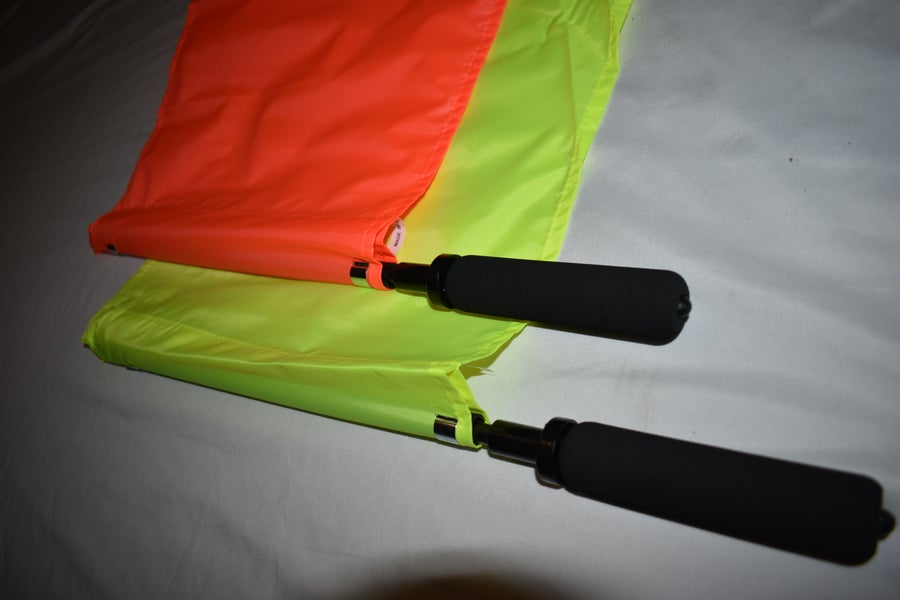 NEW - Official Sports Soccer Flag Set