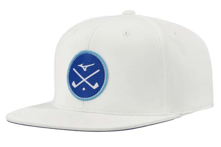 Mizuno Crossed Clubs Snapback Adjustable Golf Hat