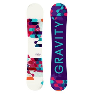 New $300 Gravity "Sirene" Snowboard 148cm, Camber Ride, Bindings Available