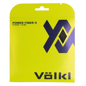 Volkl Power Fiber II Black 16g Tennis String