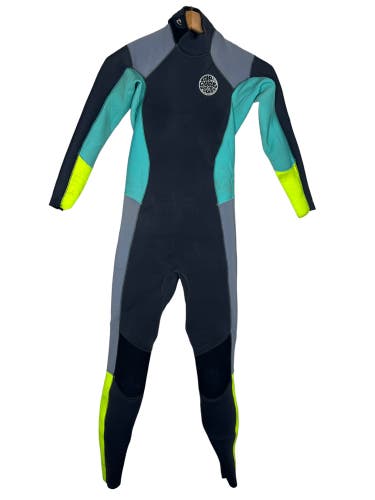 Rip Curl Womens Full Wetsuit Size 8 Dawn Patrol 3/2 Sealed