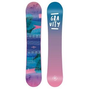 New Women's $350 Gravity "Voayer" Snowboard 146cm, Camber Ride, Bindings Avail