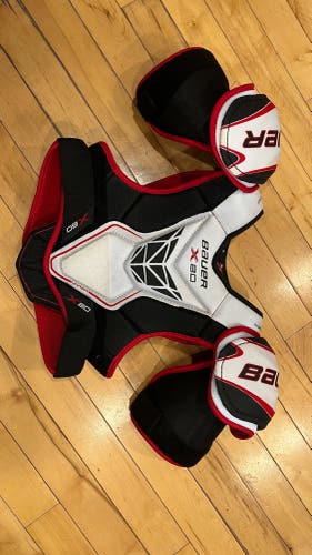 Senior Medium Bauer Vapor X80 Shoulder Pads
