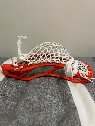 Brand New Custom Strung Orange Tactik 2.0 W/ 4x Mesh