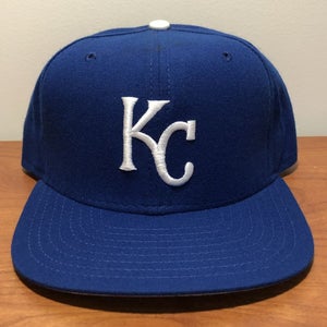 Kansas City Royals Hat Baseball Cap Snapback Adult New Era Blue MLB Vintage USA