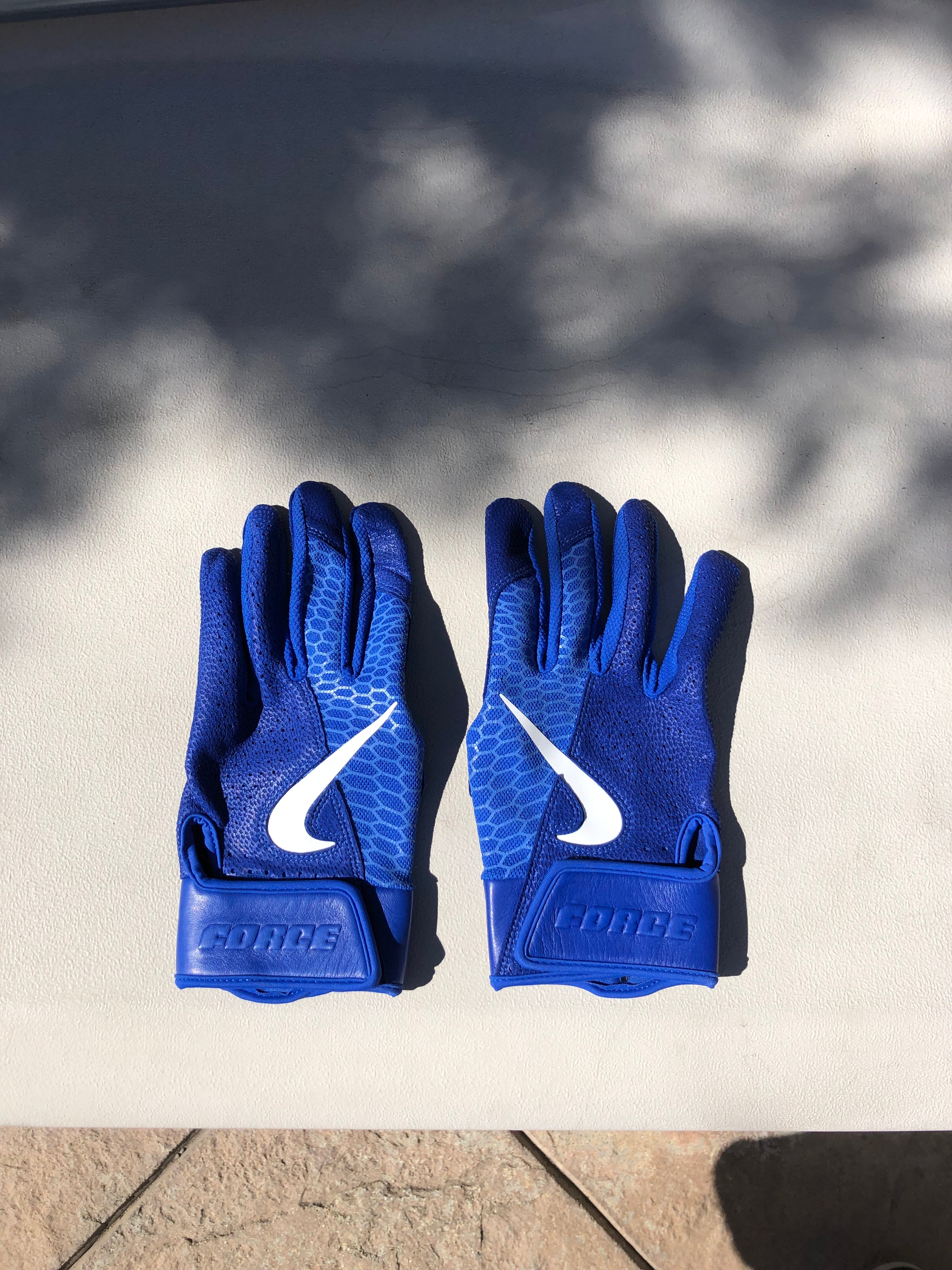 Football Gloves Nike Force Elite Batting Gloves NWT Nike Alpha