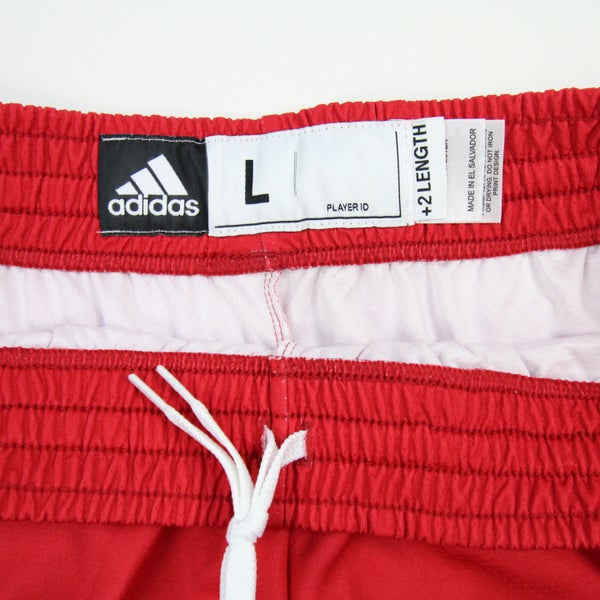 Louisville Cardinals adidas Athletic Shorts Men's Red/White Used L