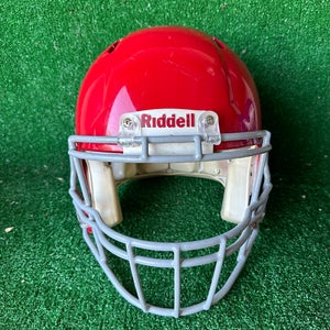 Adult Medium - Riddell Speed Football Helmet - Red