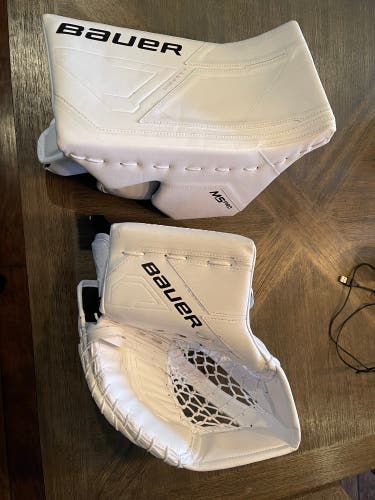 Bauer M5 Pro Senior Regular Glove and Blocker