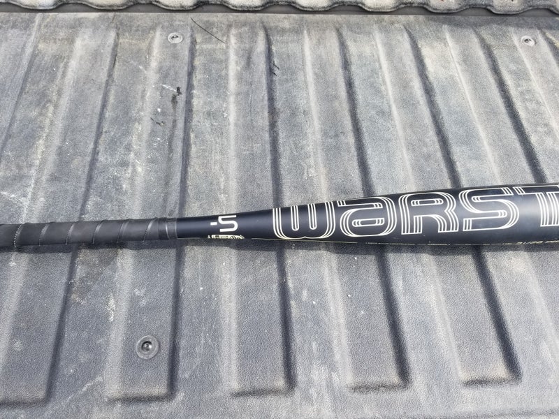 Used USSSA Certified 2021 Warstic Alloy Bonesaber Bat (-5) 26 oz 31"
