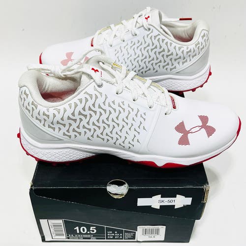 New Boston University Under Armour Womens TM Finisher TF Lacrosse Cleats-Womens Size 10.5