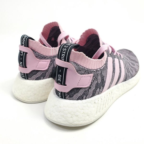 vores Latter Bitterhed Adidas NMD R2 PK Womens Shoes Size 10 Black Pink Running Shoes Boost  Sneakers | SidelineSwap