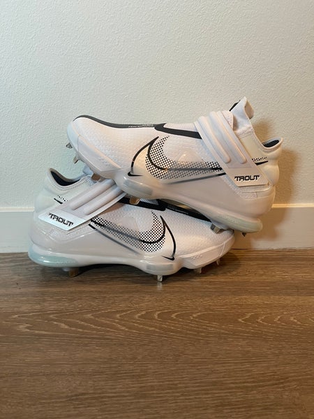 Nike Force Zoom Trout 7 Pro Mid White/Black Mens Size 10.5 CI3134-102