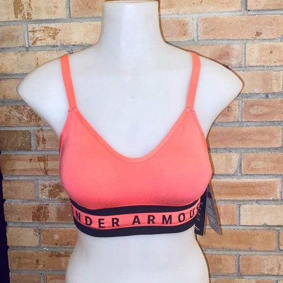 NWT UNDER ARMOUR SPORTS BRA WOMENS XS FITNESS TOP