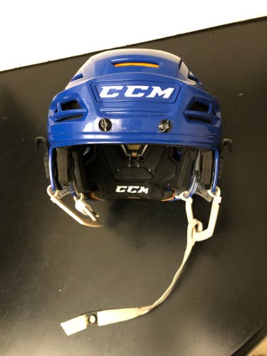 Used Medium CCM Tacks 710 Helmet - Blue