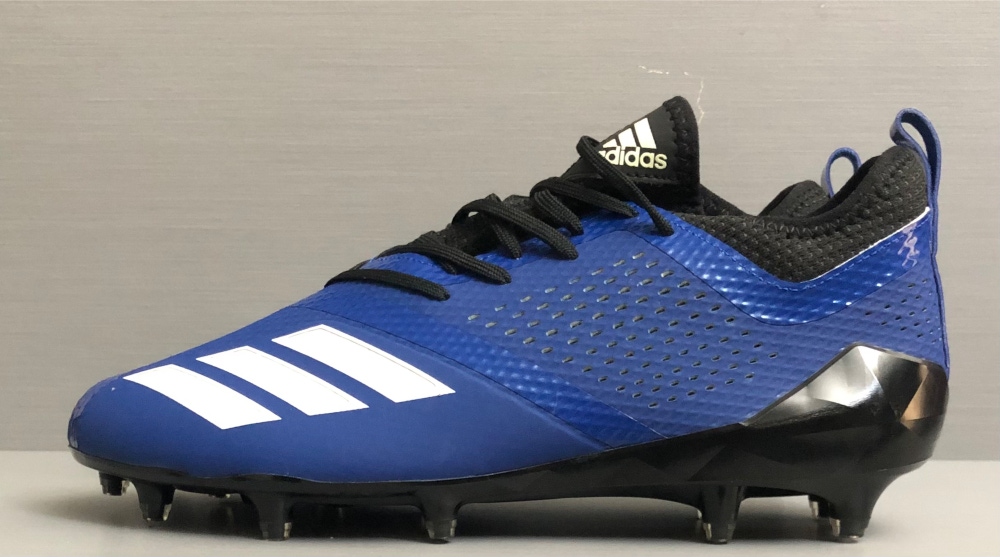 Adidas Adizero 5-Star 7.0 Football Cleats Blue Mens size 9 low