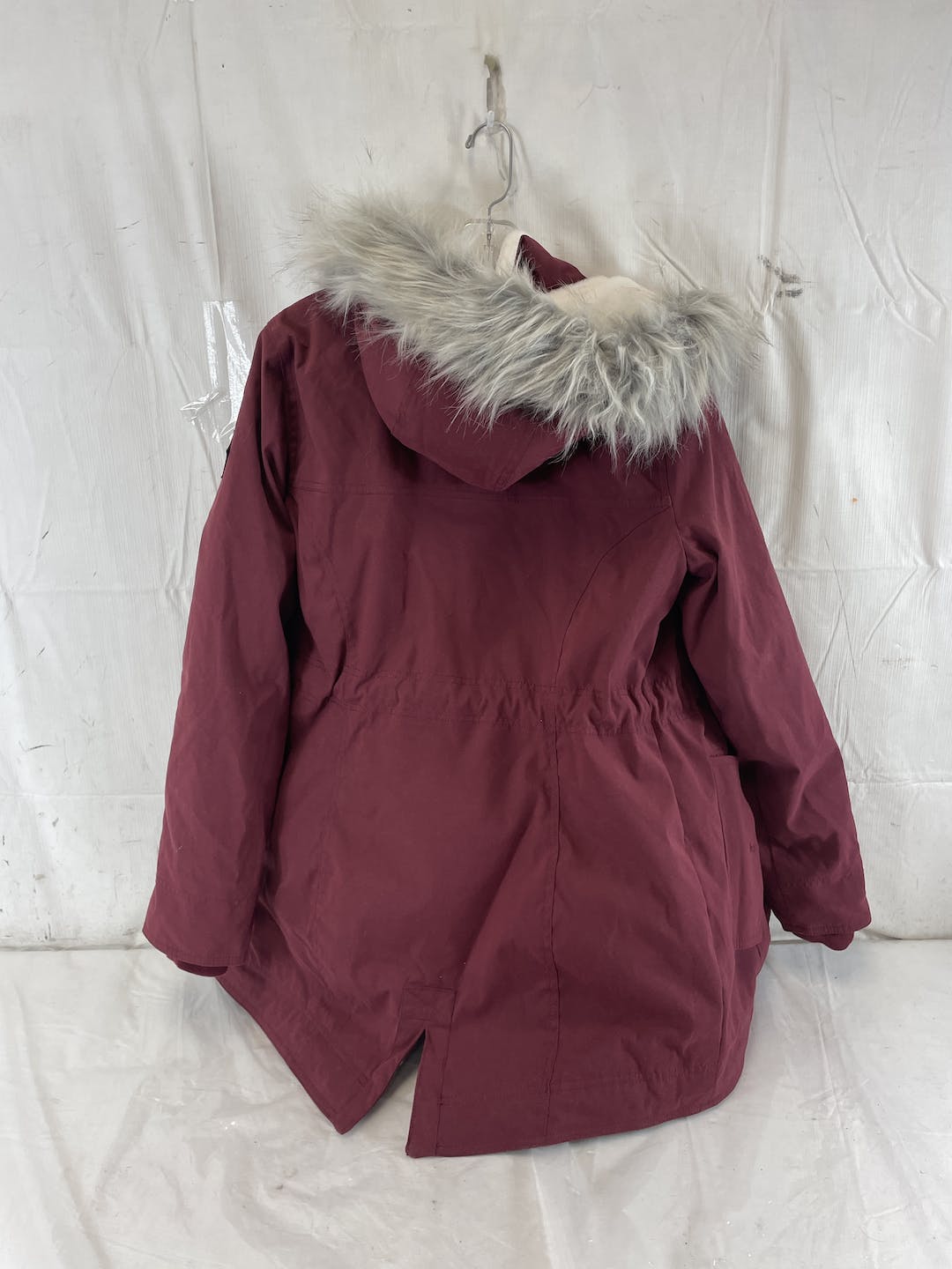 Faux Fur-lined Parka Womens 
