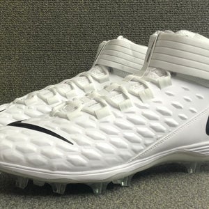 Nike Force Savage Pro 2 TD Football Cleats White AH4000-100 Mens size 14.5