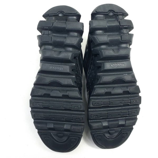 Sammensætning Funktionsfejl Rust Reebok ZigTech Mens Running Shoes Size 12 J93544 Black Patent Leather Mesh  Low | SidelineSwap