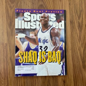 Orlando Magic Shaquille O'Neal NBA BASKETBALL 1995 Sports Illustrated Magazine